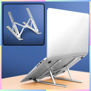FAST DELIVERY NUOXI Stand Holder Laptop Aluminium Portable Lipat Foldable Adjustable 12-17 Inch