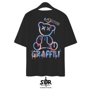 SMR APPAREL - Kaos Oversize Grafili Cotton Combed 24s Pria & Wanita
