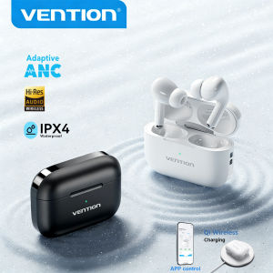 VENTION E11Pro ANC TWS Tai nghe Bluetooth không dây 6.0 -25dB Tai nghe độ phân giải cao 13mm Trình điều khiển 4 mic Âm trầm lớn 30H Phát hiện trong tai2026