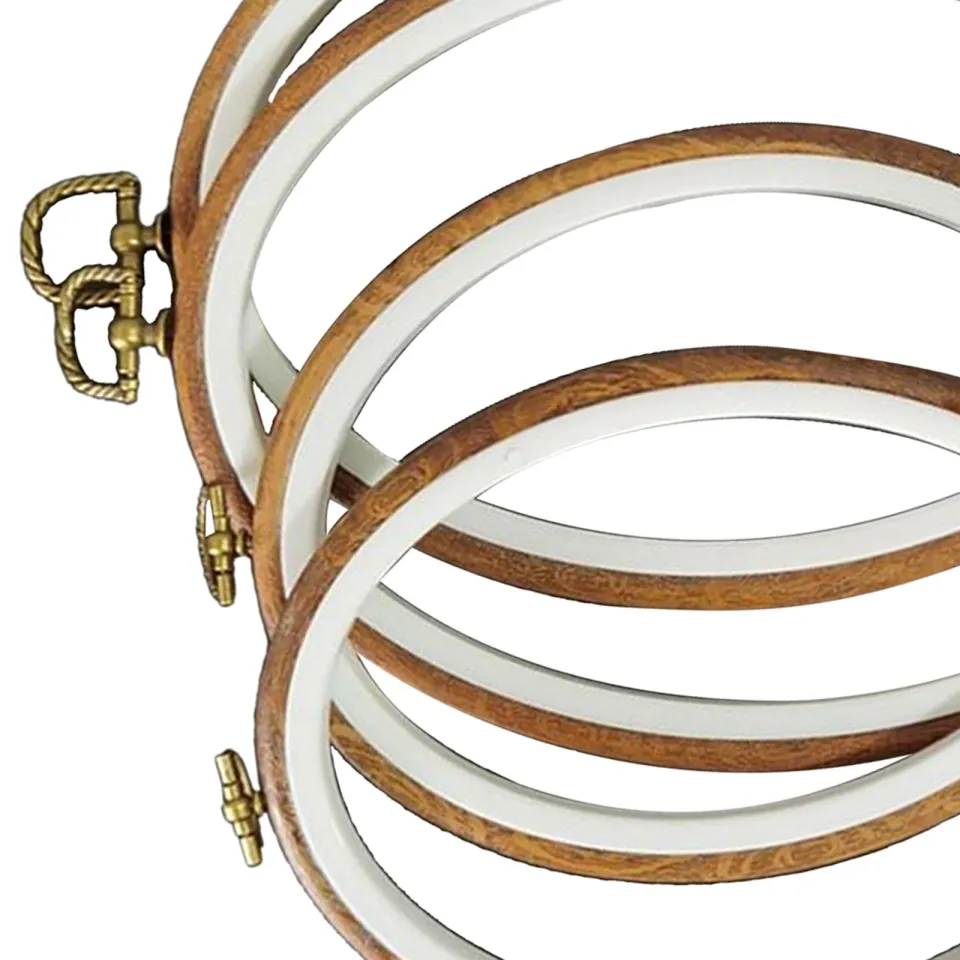 nimi creation wooden embroidery hoop ring frame (pack of 3 ) comes in  inches (5,9,10 - wooden embroidery hoop ring frame (pack of 3 ) comes in  inches (5,9,10 . shop for nimi creation products in India. | Flipkart.com