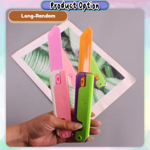 [Little B House] Carrot Gravity Retractable Knives Radish Butterfly Knife Decompression Toy 玩具萝卜刀 Mainan Pisau Lobak - BT410