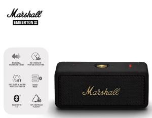 【Flash Sale】Mar-shall Emberton II Portable Wireless Bluetooth Speaker ลำโพงมาร์แชล ลำโพงบลูทูธเบสหนัก
