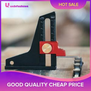 【New Arrival】 Woodworking Height Gauge Adjustable Height Depth Measuring Tool Dual Scale for Milling Cutter Trimming Machine Saw Blade
