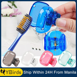 1Pcs Toothbrush Head Cover Cap: Toothbrush Protector Brush Pod Case Protective Plastic Clip Bathroom Cool Stuff for Household Travel