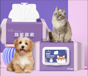 Pet Dog Wipes Multifunctional Grooming Wipes for Dog and Cat 80pcs
