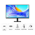 Samsung LS32D800UBEXXT จอมอนิเตอร์ 32" ViewFinity S8 S80UD UHD By Vnix Group ***กรุณาสั่งครั้งละ 1 กล่อง ต่อ 1 คำสั่งซื้อ***. 