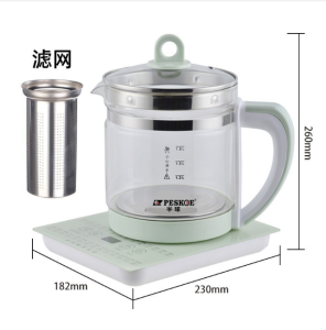 Health Pot Office Small Automatic Thickened Glass Thermal Insulation Pot Home Multi-functional Tea Maker Dormitory Kettle Teapot