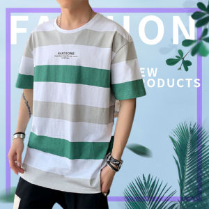 Jamle เสื้อแฟชั่นลายขวาง มาพร้อมกับ 4 สีสันสดใส ตัวนี้ใส่แล้วพรางหุ่นสู๊ดด วัยไหนๆตัวนี้ตอบโจทย์