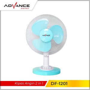 Advance DF-1201 Kipas Angin 12 Inch 2in1 Kipas Angin Meja Dinding / Desk Wall Fan
