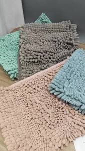 LZD  Chenille Bathroom Absorbent Floor Mat   Ealth House Hot Melt Adhesive Non-Slip Large Door Mat   Bathroom Non-Slip Mat Foot Mats