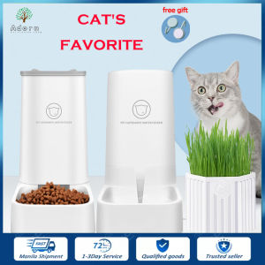 Pet Dog Cat Automatic Food Water feeder dispenser bowl 3.8L