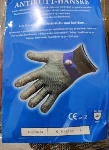 High Quality Cut Resistant Stainless Steel Mesh Glove Butcher Safety Work Gloves