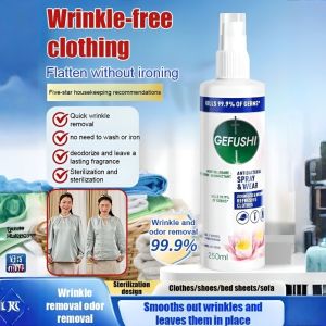 Odor Remover Fabric Spray Anti-Wrinkle Clothing Freshener