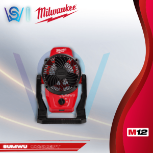 MILWAUKEE M12 AIR FAN (BARE) M12 AF-0 Cordless with Magnetic Base