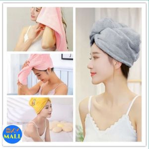 ผ้าคลู่เช็คผมน่ารัก ช่วยดูแลเส้นผม ผ้าเคลื่อนที่ใหม่ล่าสุด สำหรับหมวกคลุมผมแห้งไว คลู่เช็คผมน่ารัก ผ้าคลู่เช็ดผม