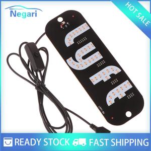 NG Motor✨ COD ✨ Car Led tín hiệu ánh sáng taxi tín hiệu đèn cho lyft Logo ánh sáng USB LED Cab Bảng điều chỉnh chỉ số đèn tín hiệu đèn tự động trang trí đèn