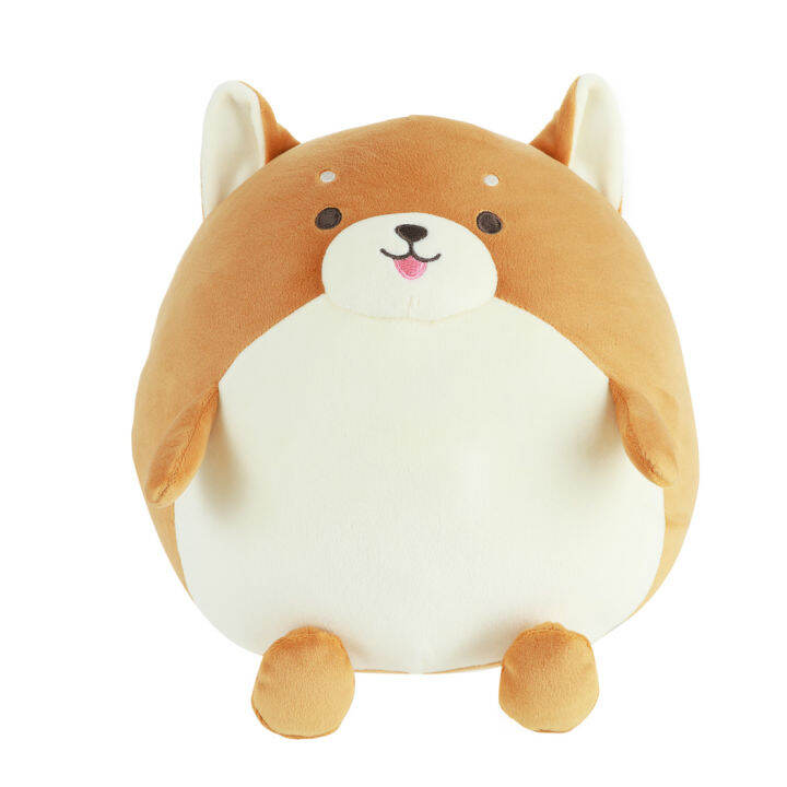 Round shiba hot sale inu plush