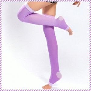 ถุงเท้ายกก้น แน่น เอวสูง ถุงน่อง สไตล์ญี่ปุ่น การบีบอัด ระบายอากาศได้ดี การสร้างรูปร่าง มัด