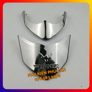 Bộ ốp mỏ đuôi dè xe Winner v1 150 chỉ mũi chắn bùn trước sau che mõm INOX winner ver1