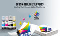 Epson 003 Inks for L1210,L1250,L3210,L3216,L3250,L3256,L5290,L3550,L3556,L5590 and L11050 Printer - BK/CY/MG/YW. 