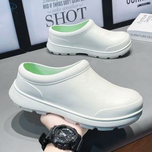 Non-slip Chef Shoes For Men Pack Work Dining Garden Casual Shoes Super Nurse Shoes For Students