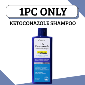 Kormesic Ketoconazole Anti-Dandruff Shampoo 265ml Anti Dandruff Oil Control Itchy Scalp Relief Refreshing Scalp Problem Solutions