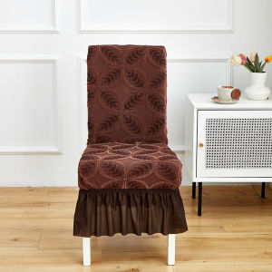 Chair Cover Stretch Seat Protector Polyester Anti Stain Non Slip Washable Dining Banquet Home