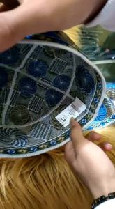 peci Songkok Pakistan motif bordir
