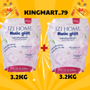 [Mua 1 tặng 1] Nước giặt IZI HOME hương hoa dịu nhẹ túi 3.2kg