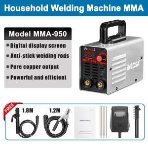 3 IN 1 MIG Welding Machine Gasless Portable Inverter IGBT DC ARC Welding Machine 220V Welding Set Welding Mesin Kimpalan
