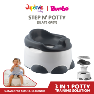 Bumbo Step N Potty Slate Grey