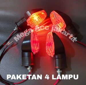4 pcs lampu sein sen standar honda megapro verza tiger