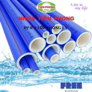 Ống PP-R 2 lớp chống UV - Φ20 25 32 40 50 Chịu Nhiệt Tiền Phong l Chống Nắng kích thước 1m