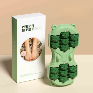 Plantar Foot Massager Roller Foot Massage Instrument Acupuncture Points Roller Ball Foot Therapy Foot Rubbing Artifacts for Home Use滚轮足底按摩器