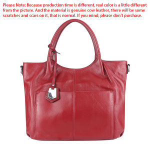 Royal Bagger Casual Top-Handle Bags Genuine Leather Satchel Purse Travel Handbag Shoulder Crossbody Bag for Women 1803