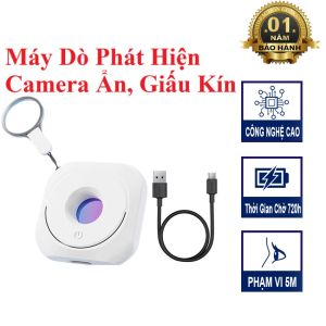 Máy Dò Phát Hiện Camera Ẩn Di Động Chống Nhìn Trộm Bảo Vệ An Ninh Thời Gian Chờ 720h