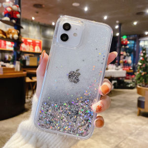 CrashStar Moveable Quicksand Bling Liquid Soft Phone Case for iPhone 17 16 15 14 13 12 11 Pro Max Air Mini XS XR X 7 8 6s 6 Plus + SE 2020 Back Cover Casing 【Ready Stock & Fast Delivery】