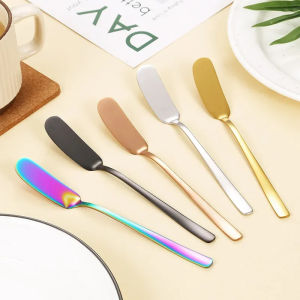 Butter knife Stainless Steel Cheese Tools Cheese Dessert Jam Knifes Toast Wipe Cream Bread Cheese Cutter Kitchen Tools