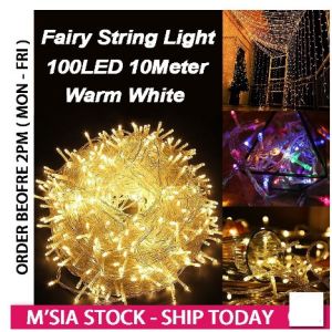 2026 NEW Lampu Hiasan 8 Light Mode EU Plug 400LED Fairy Lights Outdoor Waterproof Decoration Light