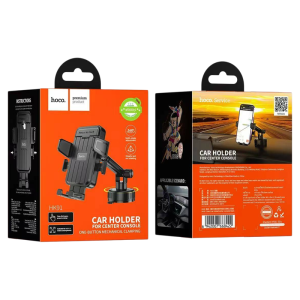 HOCO HK91 Grand Car Holder ที่ยึดมือถือในรถ ดีไซน์พรีเมียม แข็งแรง ใช้งานง่าย หมุนล็อคแน่น รองรับมือถือ 4.7–7.2 นิ้ว