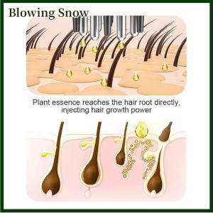 Blowing Six Needles Scalp Applicator Liquid Comb Hair Roots Comb Hair For Hair Growth Serum Oil Nourish Guiding Massager
