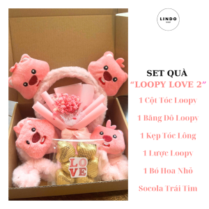 Set quà Tình Yêu LINDO Quà tặng Valentine 8/3 20/10 Sinh Nhật
