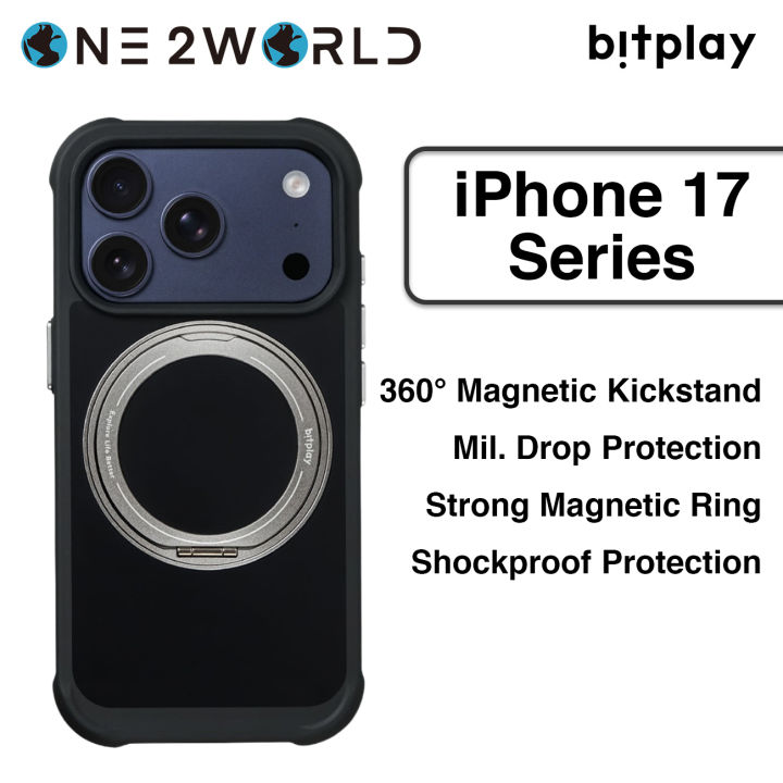 BITPLAY Wander Case with Ring Stand for iPhone 17 Series – 360
