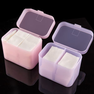 Nail Art Plastic Storage Case Organizer Container Cleaning Cotton Pad Drawing Brush Pen Polishing Sponge Buffer Decor Box Tool
