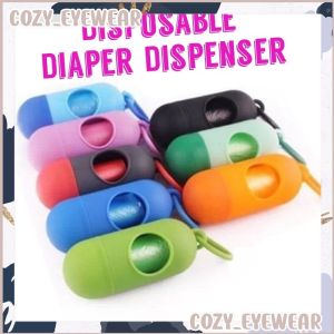 (15pcs/roll) Capsule Baby Diaper Bag Disposable Garbage Nappy Portable Plastic Waste CBag Pet