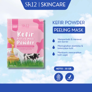 Kefir Peeling Mask SR12 Powder Masker Jerawat Membantu Mengurangi Dan Mengeringkan