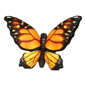Nhung bướm ném gối mềm nhồi đệm cho ghế sô pha giường ghế dễ thương hình con bướm ôm gối nhà