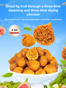 Freshly Harvested Premium-grade Natural Dried Figs / Three Times Steamed And Three Times Sun-dried / Ready To Eat Sugar-free And Additive-free