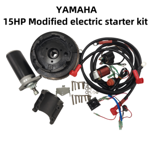 YAMAHA 15hp 2 stroke marine outboard motor electric starter kit