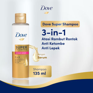 Dove Super Shampoo 3 in 1 135ml